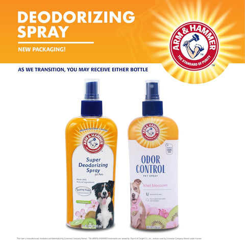 Arm & Hammer Dog Deodorizing Spray – Kiwi Blossom – 8oz