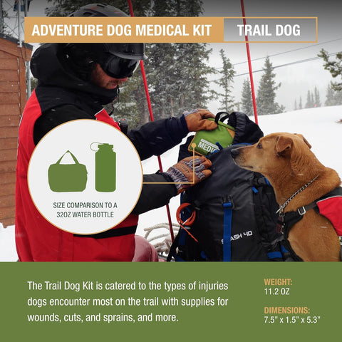 Adventure Medical Dog First Aid Kit – Compact, Lightweight – for Trail Safety